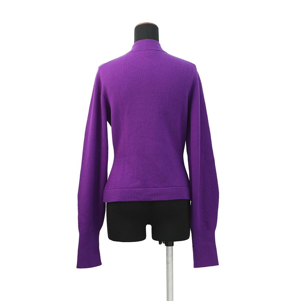CHANEL Coco Mark Cashmere Rhinestone Cardigan Jacket P72973 Size 38