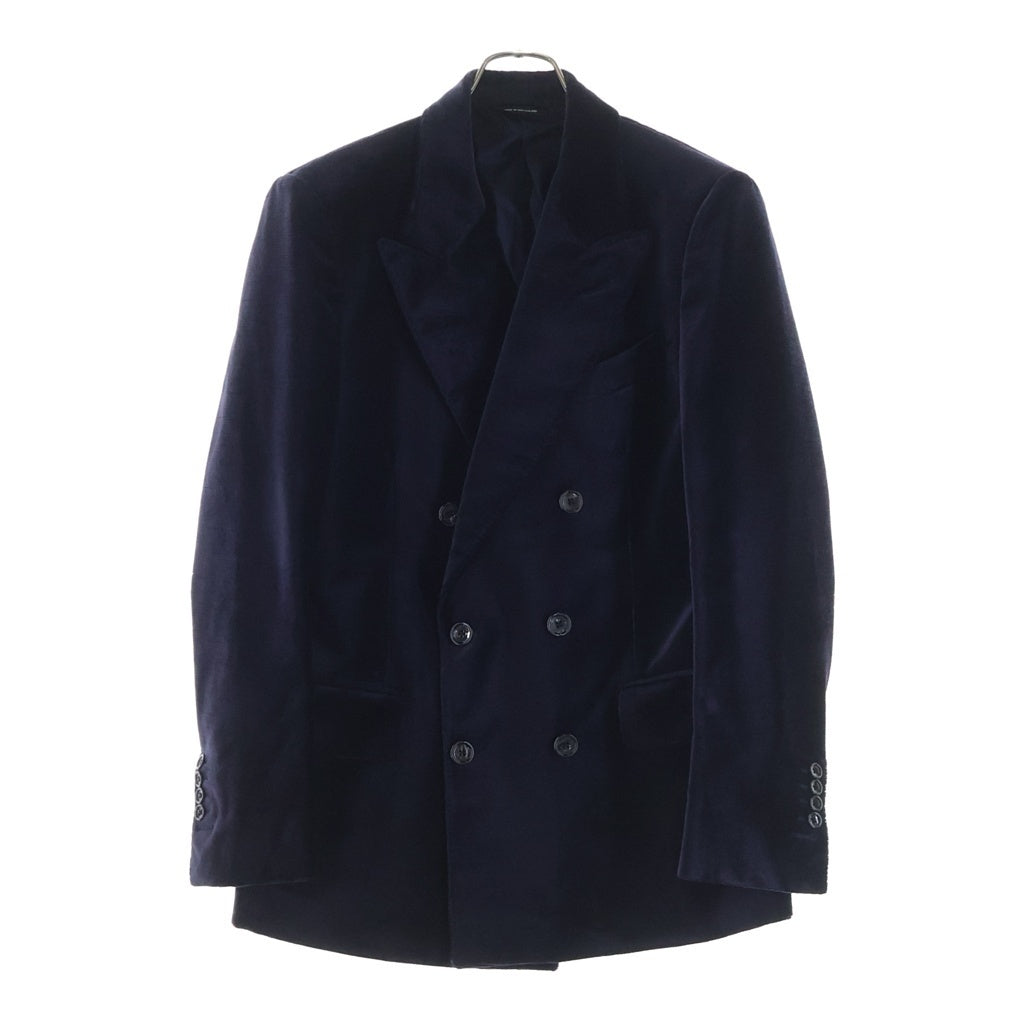 TOM FORD Velvet Velour Double Breasted Suit Set Up (Jacket & Slacks) Purple Size 48