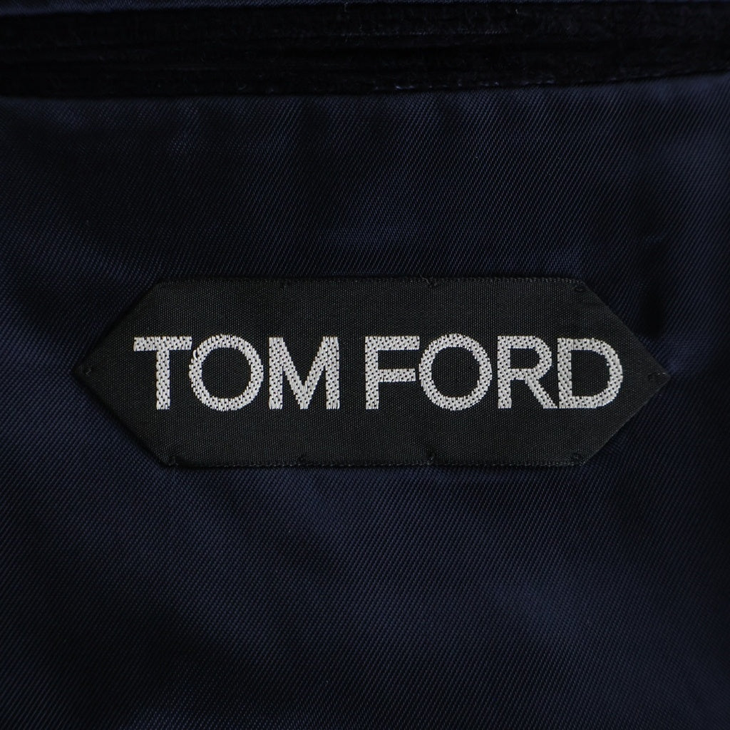 TOM FORD Velvet Velour Double Breasted Suit Set Up (Jacket & Slacks) Purple Size 48
