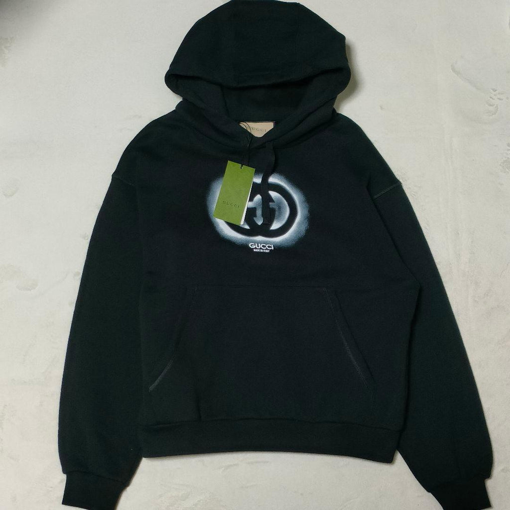 Gucci 24AW Hoodie Black Size XS Brand New