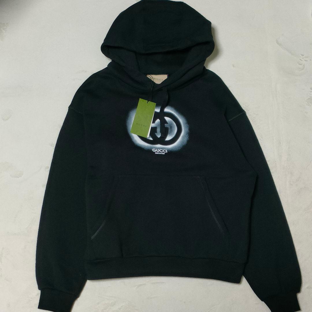 Gucci 24AW Hoodie Black Size XS Brand New