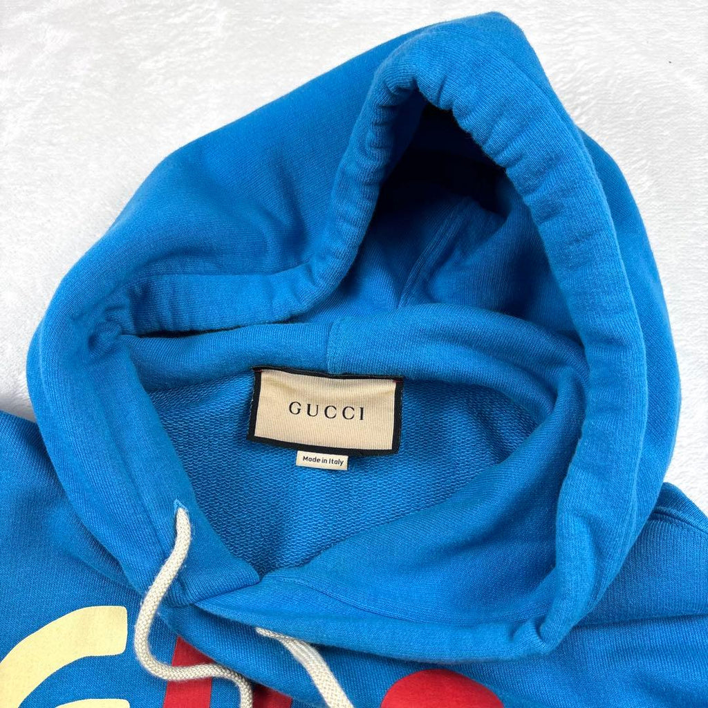 Gucci Logo Oversized Hoodie Danse Le Vert Size XS Like New