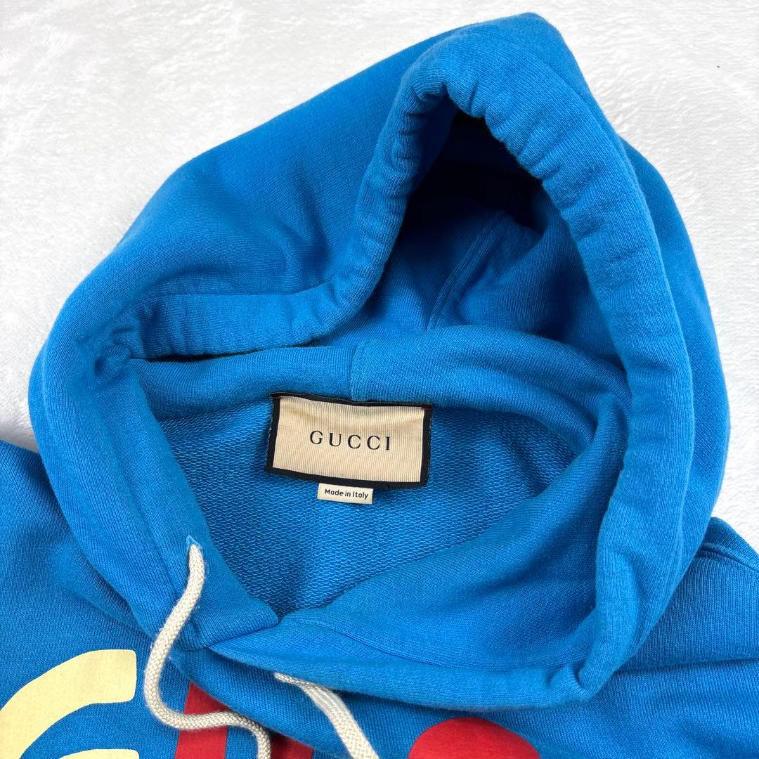 Gucci Logo Oversized Hoodie Danse Le Vert Size XS Like New
