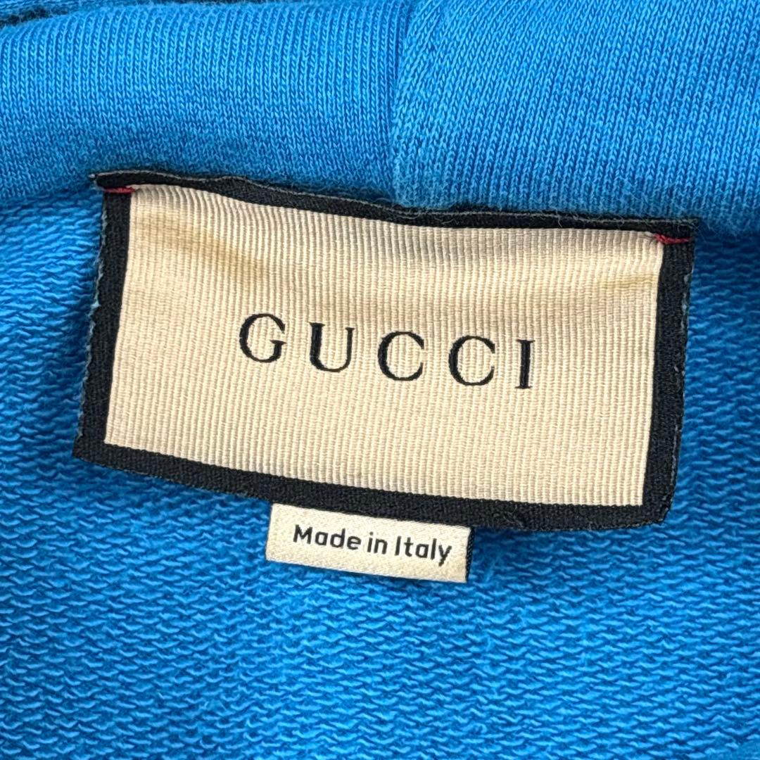 Gucci Logo Oversized Hoodie Danse Le Vert Size XS Like New