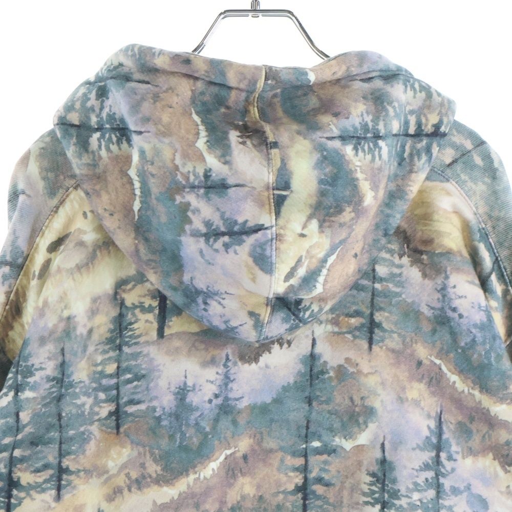 Gucci x The North Face 22SS All-Over Print Cotton Hoodie Size M Good Condition