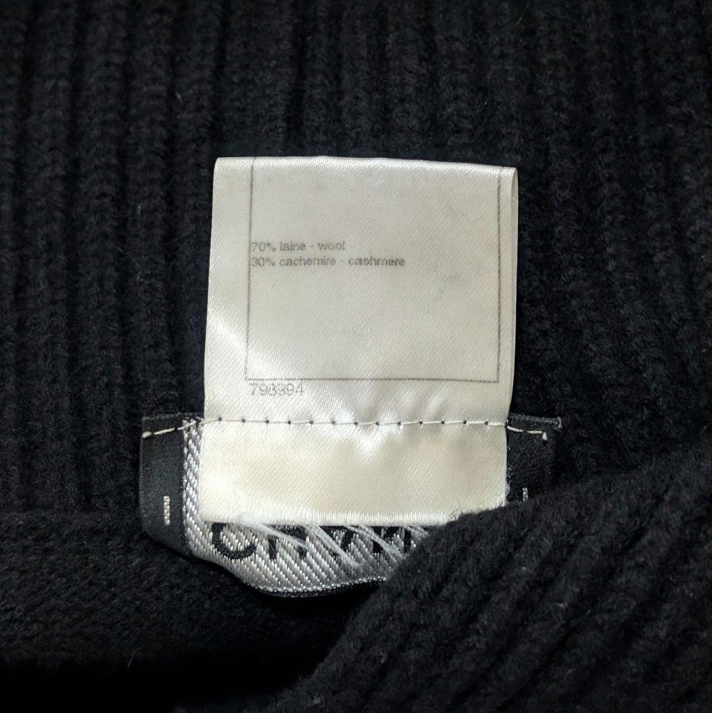 CHANEL Knit Hoodie Size 34