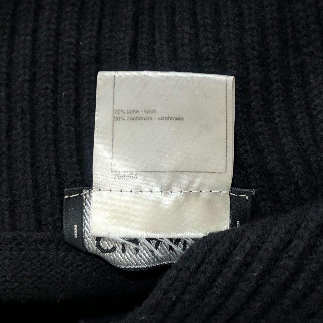 CHANEL Knit Hoodie Size 34