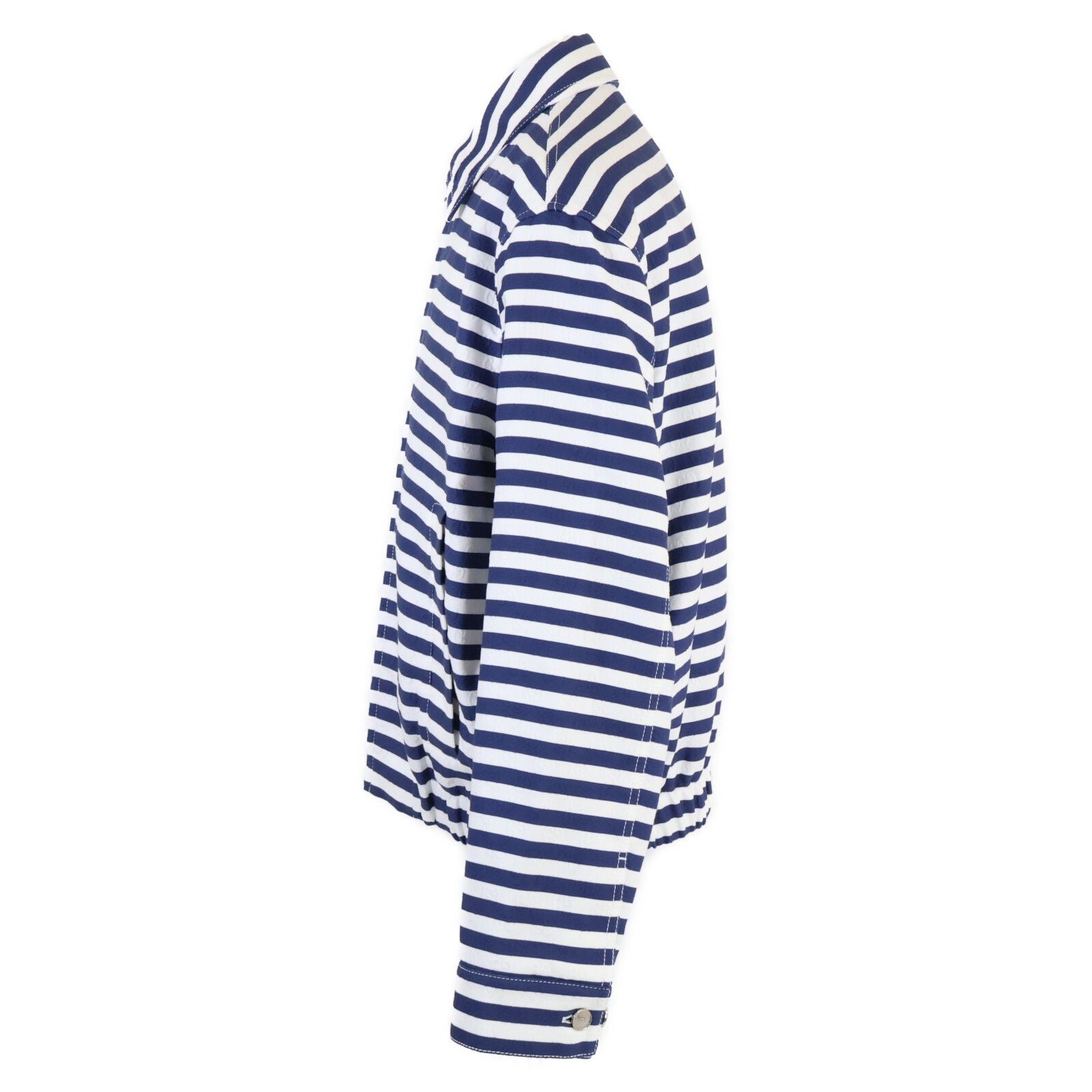 Gucci 2025 GG Jacquard Stripe Zipped Jacket Size 46 Like New