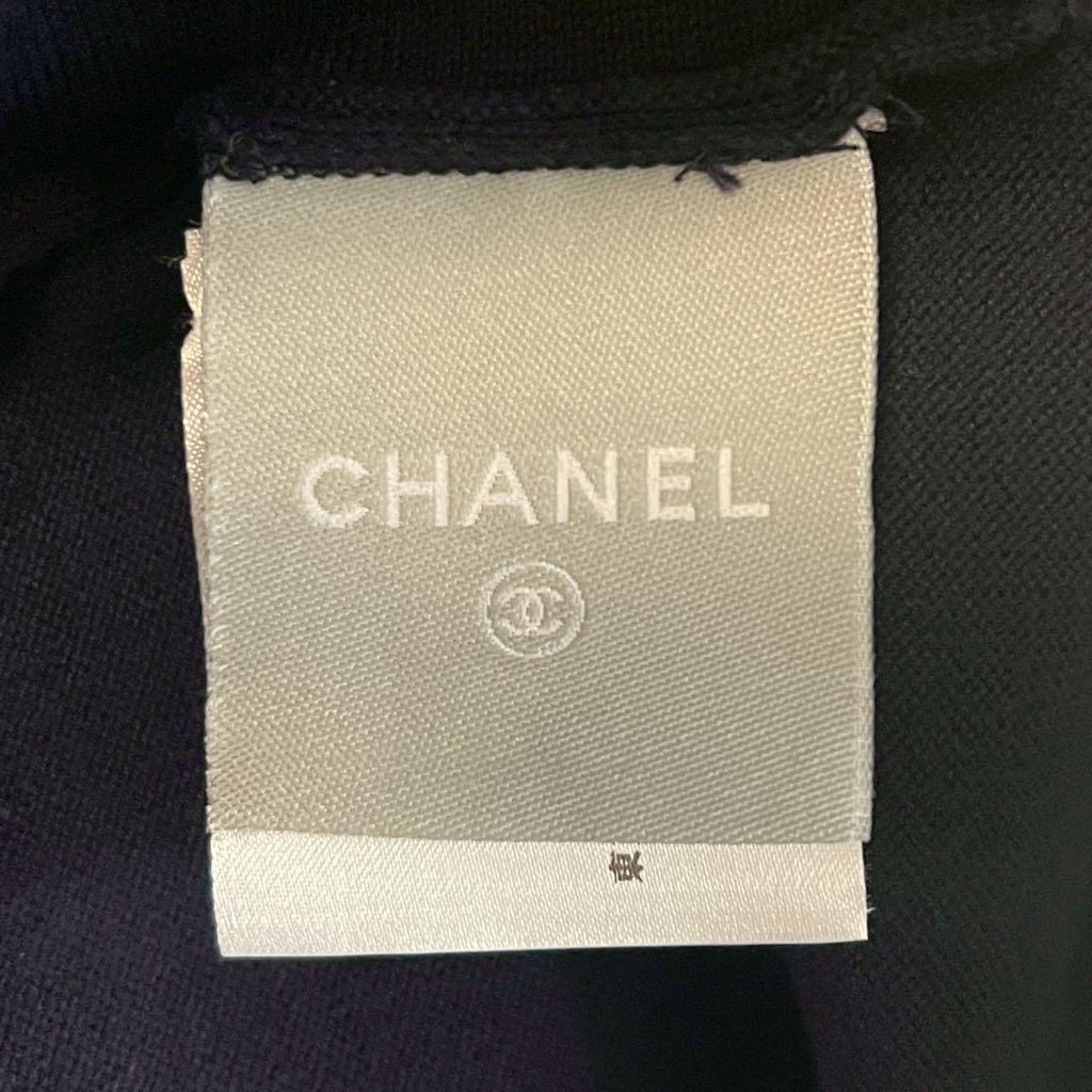 CHANEL Sports Line Coco Mark Cadena Zip-Up Hoodie Size 38 (M)