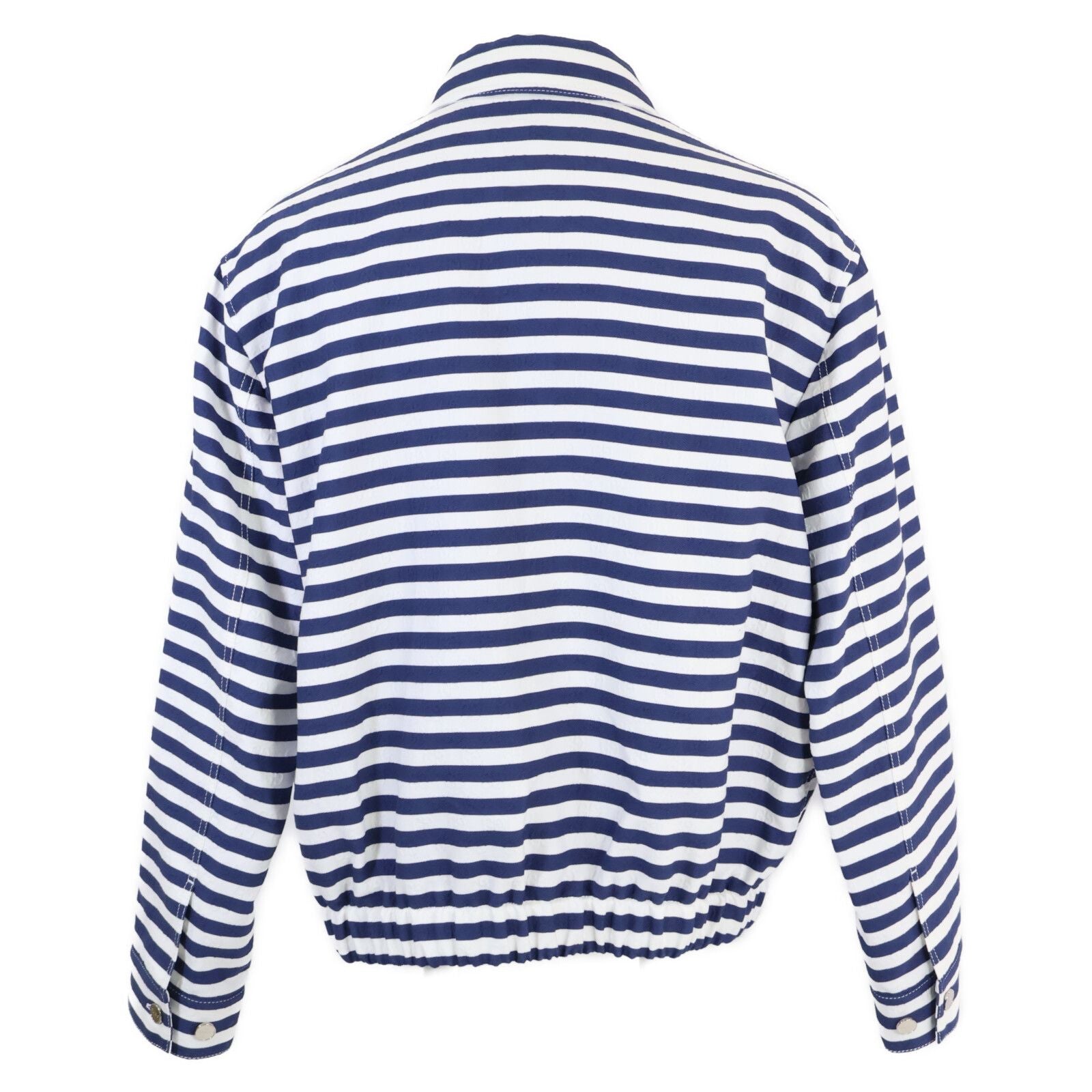 Gucci 2025 GG Jacquard Stripe Zipped Jacket Size 46 Like New
