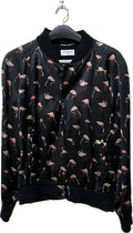 Saint Laurent Flamingo Varsity Jacket Distressed Size 56 Good Condition