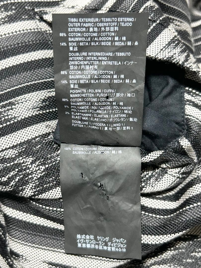 Saint Laurent Paris Reversible Jacket Size 46 Good Condition