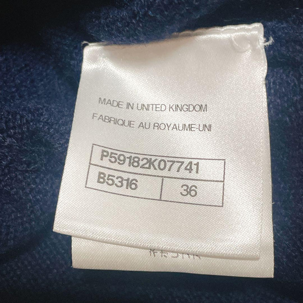 CHANEL 2018 Anchor Button Cashmere Cardigan