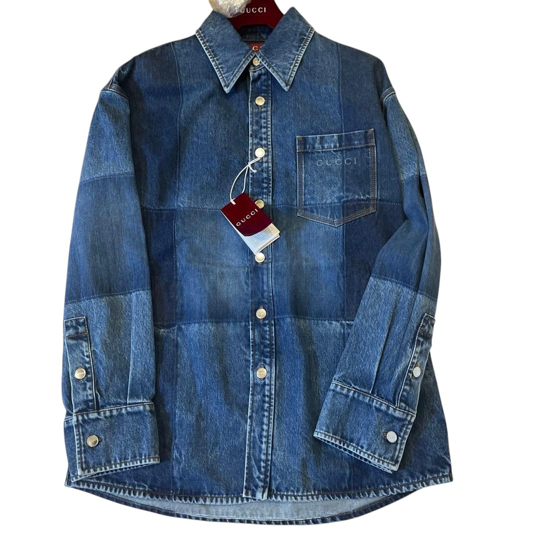 Gucci 2025 Denim Jacket Size 50 Brand New