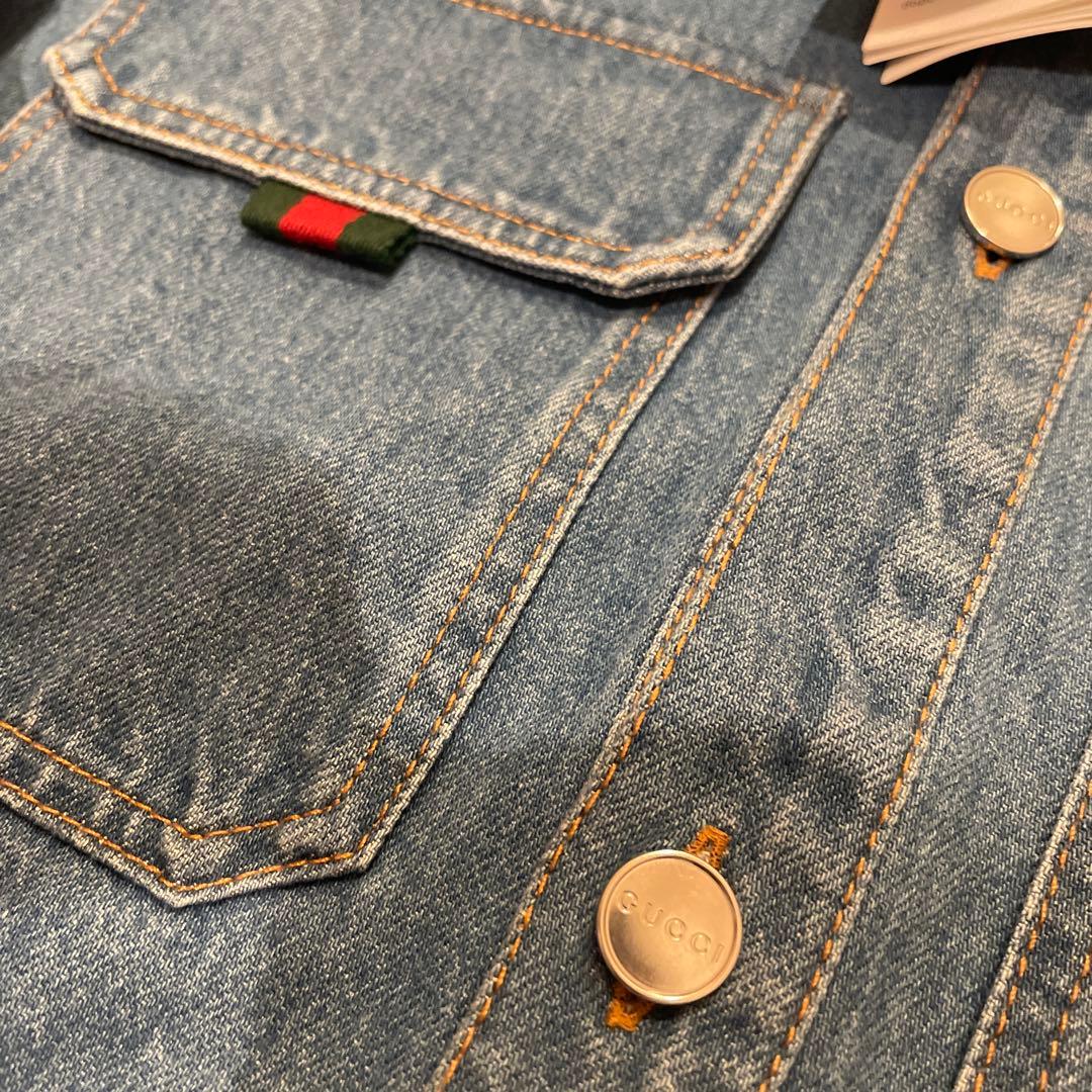 Gucci 2025 Denim Shirt Size 48 Brand New
