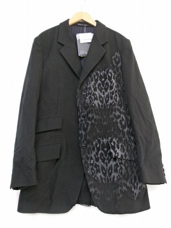 Yohji Yamamoto Pour Homme Leopard Jacket Size 2