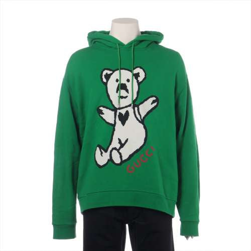 Gucci Teddy Bear Sweat Hoodie 2023SS Cotton Size M Like New