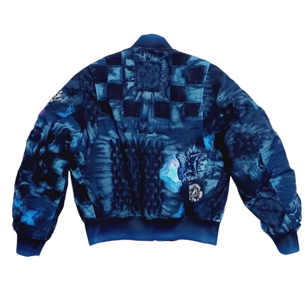 Louis Vuitton Salt Print Bomber Jacket Size 44 Brand New Unworn