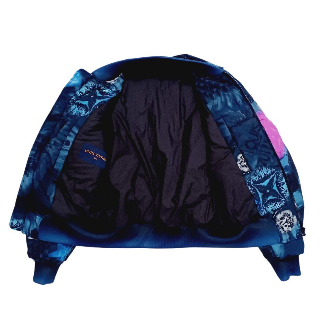 Louis Vuitton Salt Print Bomber Jacket Size 44 Brand New Unworn