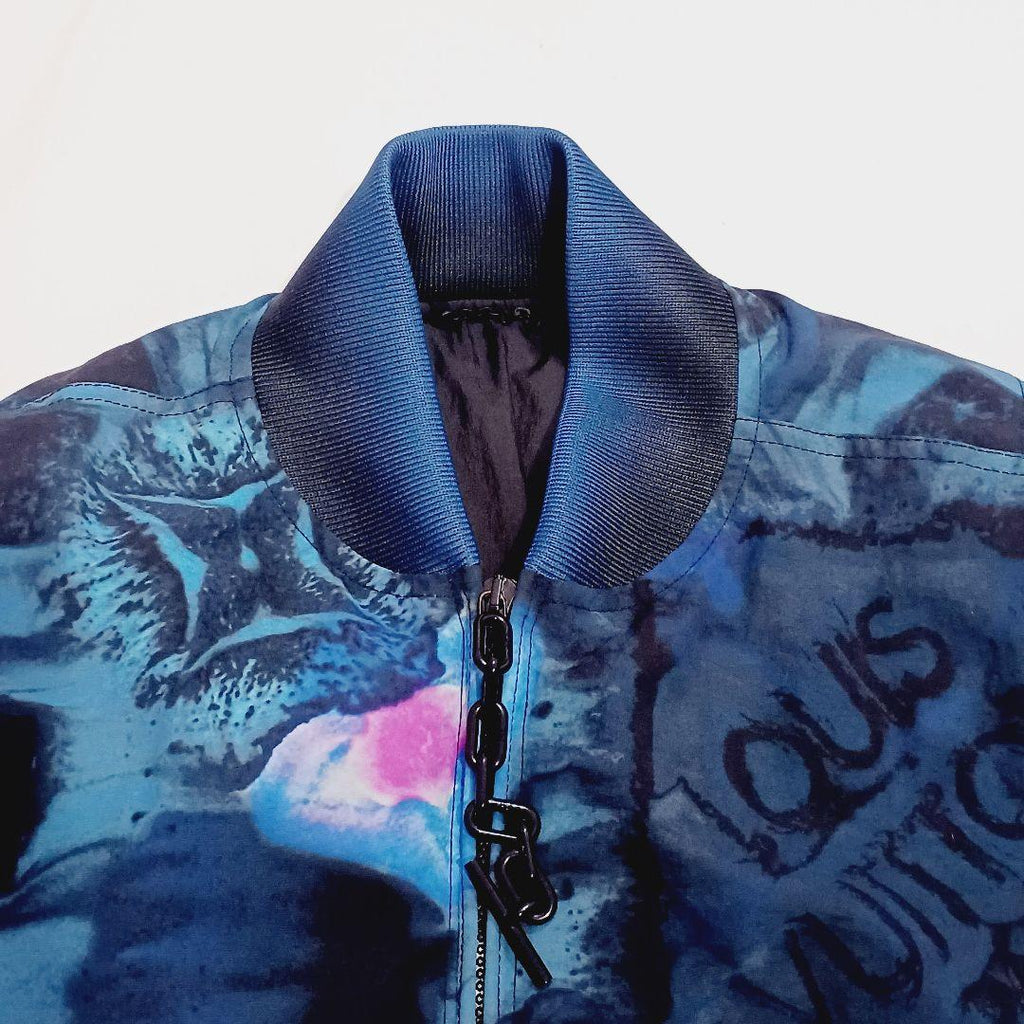 Louis Vuitton Salt Print Bomber Jacket Size 44 Brand New Unworn