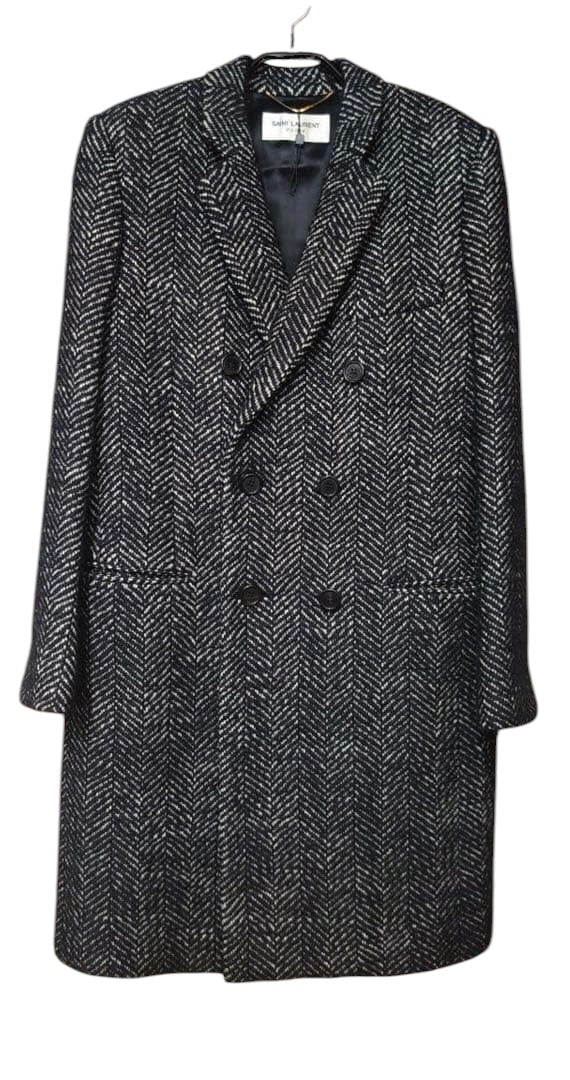 Saint Laurent Long Coat Size F40 Brand New Unworn