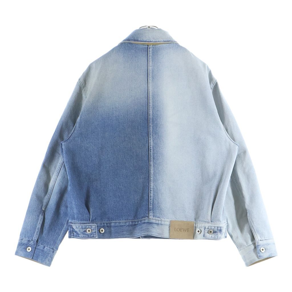 Loewe 25SS Gradation Denim Jacket Indigo Size 48 Good Condition