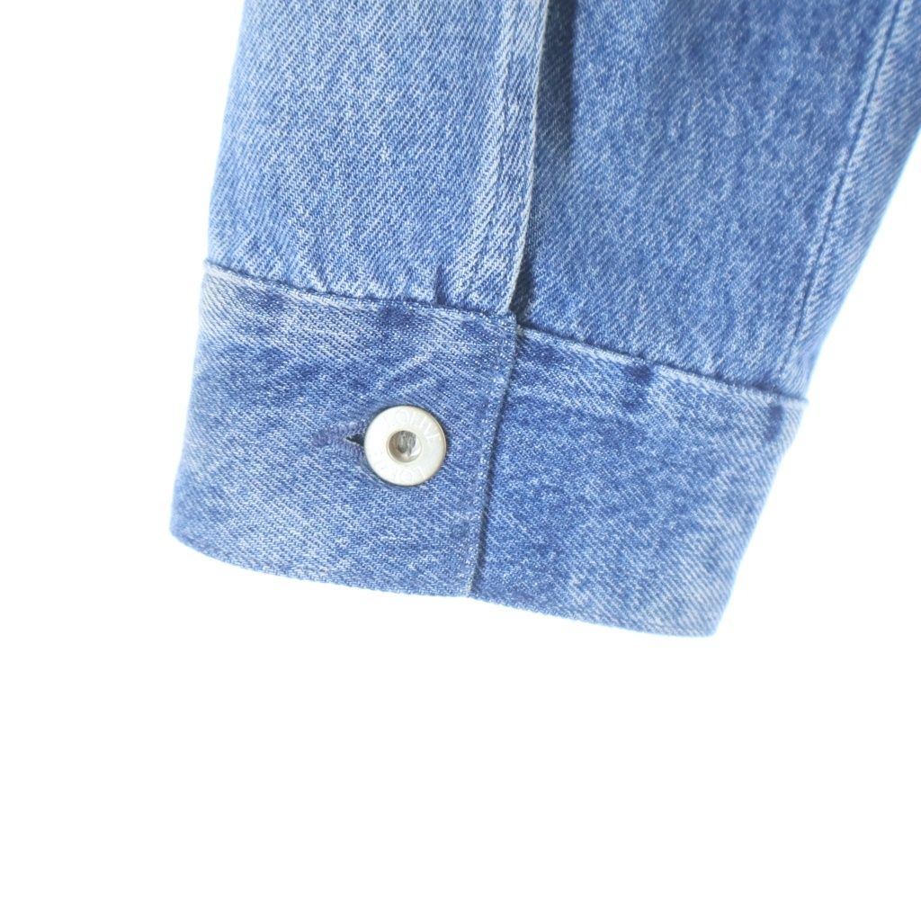 Loewe 25SS Gradation Denim Jacket Indigo Size 48 Good Condition