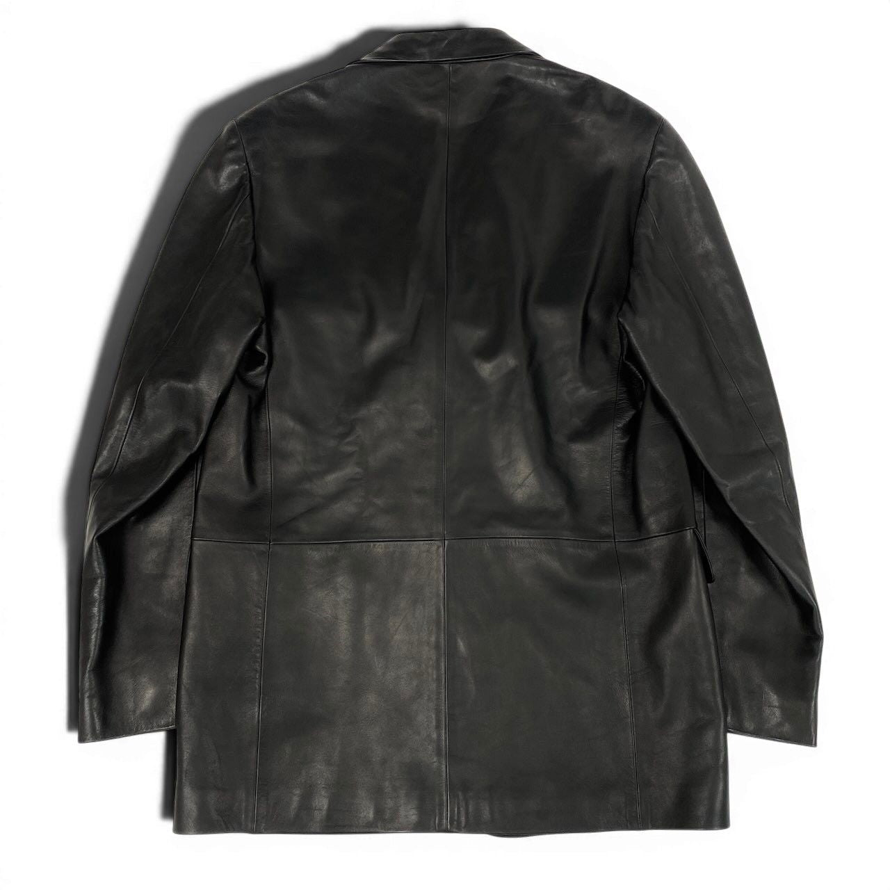 Loewe Leather Tailored Jacket 3B Black Size 50 Good Condition
