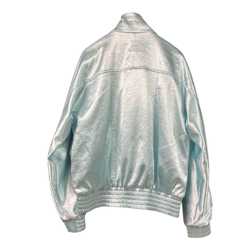 Chanel Light Blue Jacket Size 36 Good Condition