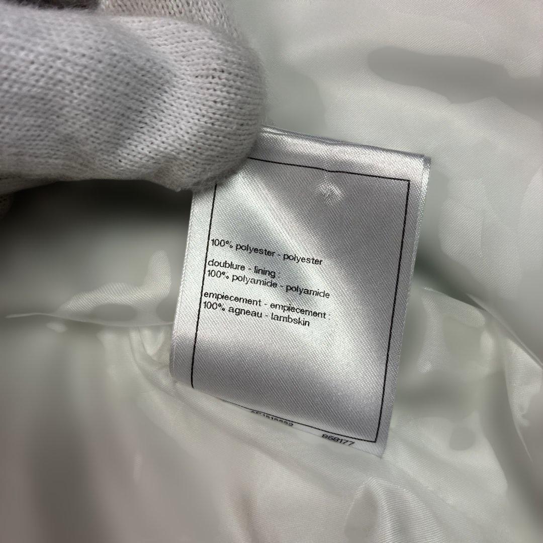Chanel Light Blue Jacket Size 36 Good Condition