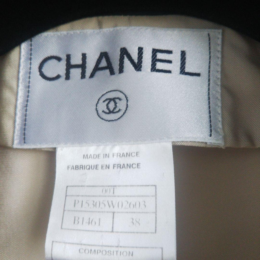CHANEL Bicolor Jacket Size 38