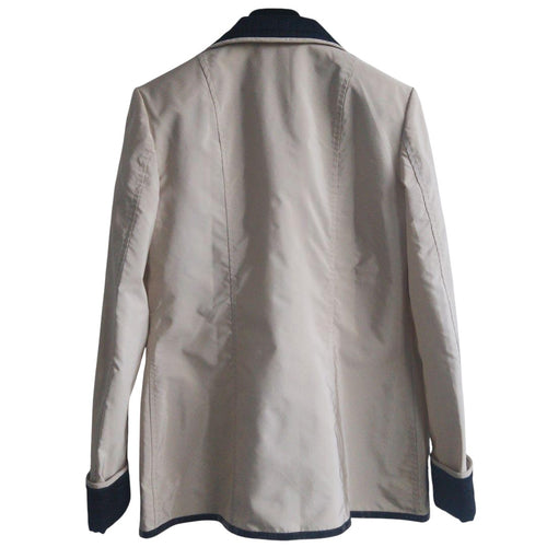 CHANEL Bicolor Jacket Size 38