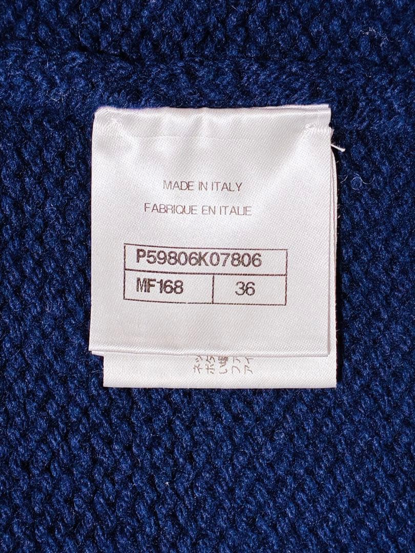 Chanel Coco Neige Wool Sweater Size 36 Like New