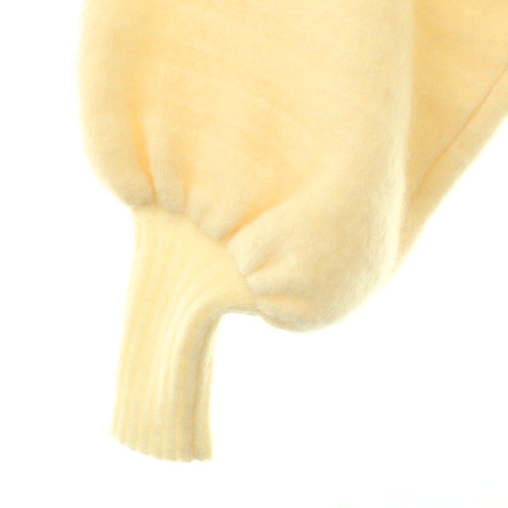 Chanel Mohair Knit Bolero Cardigan Dolman Cape Poncho Mantle Sleeve Ivory Size 36 Good Condition
