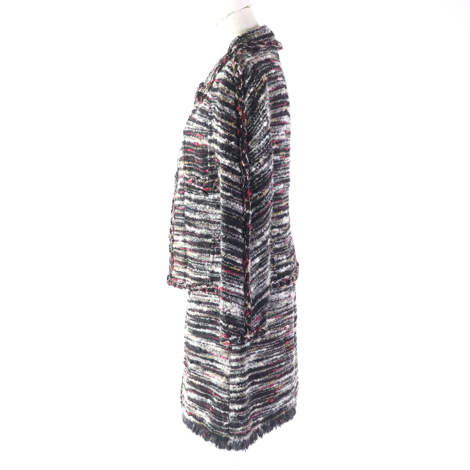 CHANEL Tweed Jacket & Skirt Setup P41820 / P41816 Multicolor Size 36 / 38