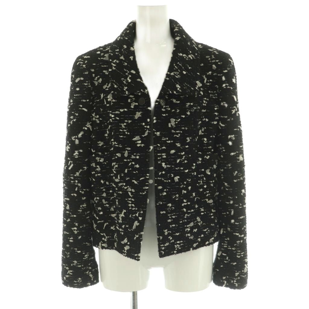 CHANEL 02A Wool Tweed Jacket Size 40