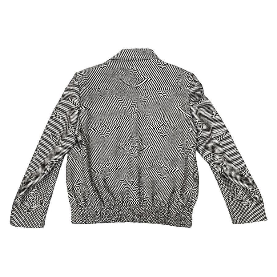LOUIS VUITTON HKFB1E ジップアップジャケット 21AW 黒灰色 サイズ50