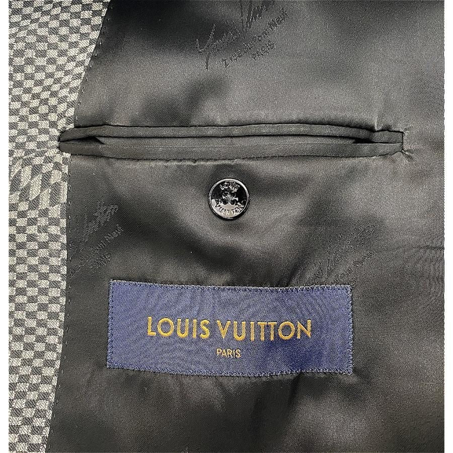 LOUIS VUITTON HKFB1E ジップアップジャケット 21AW 黒灰色 サイズ50