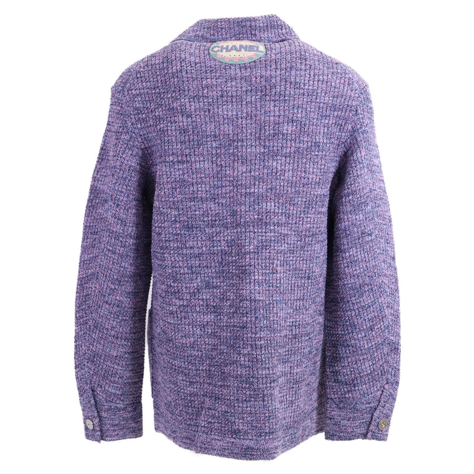 CHANEL 25AW CC Button Knit Jacket — Size 34