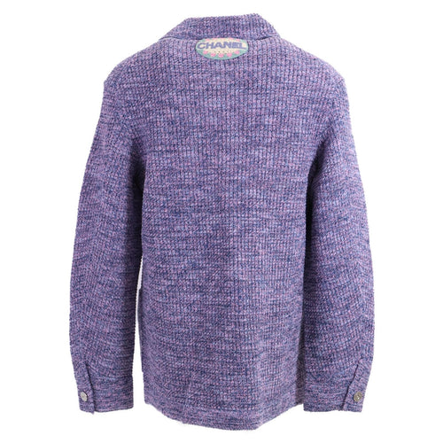 CHANEL 25AW CC Button Knit Jacket — Size 34