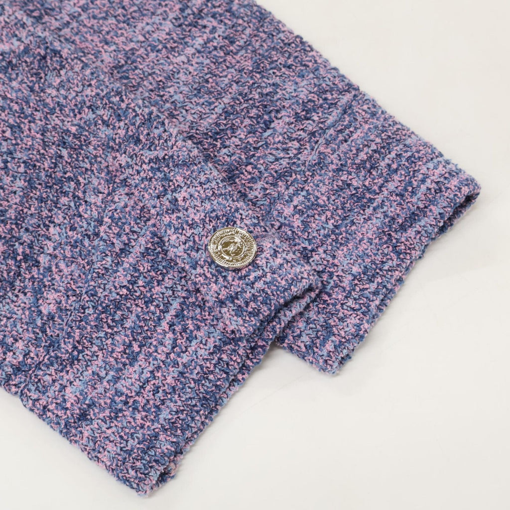 CHANEL 25AW CC Button Knit Jacket — Size 34