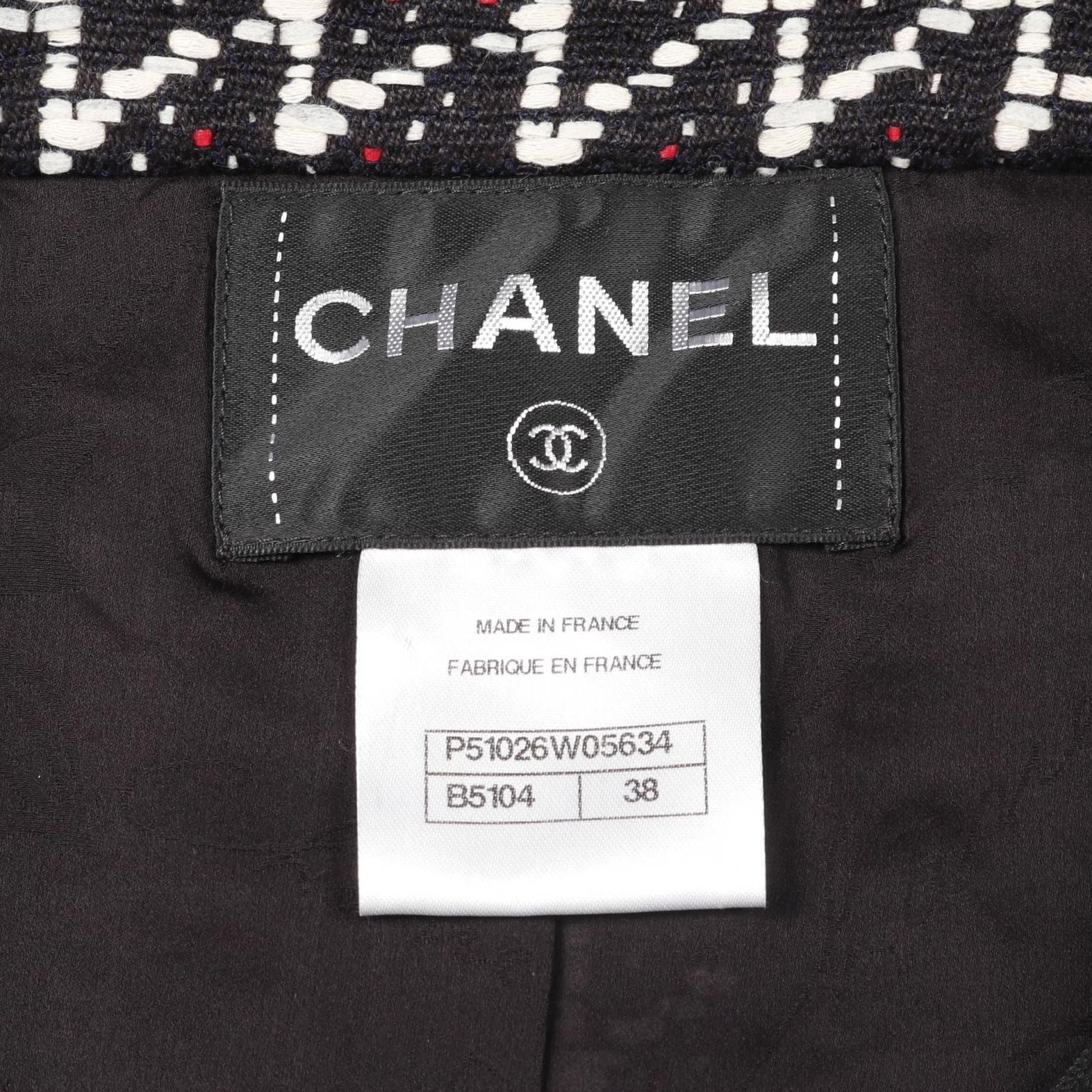 CHANEL Jacket P51026 Size 38