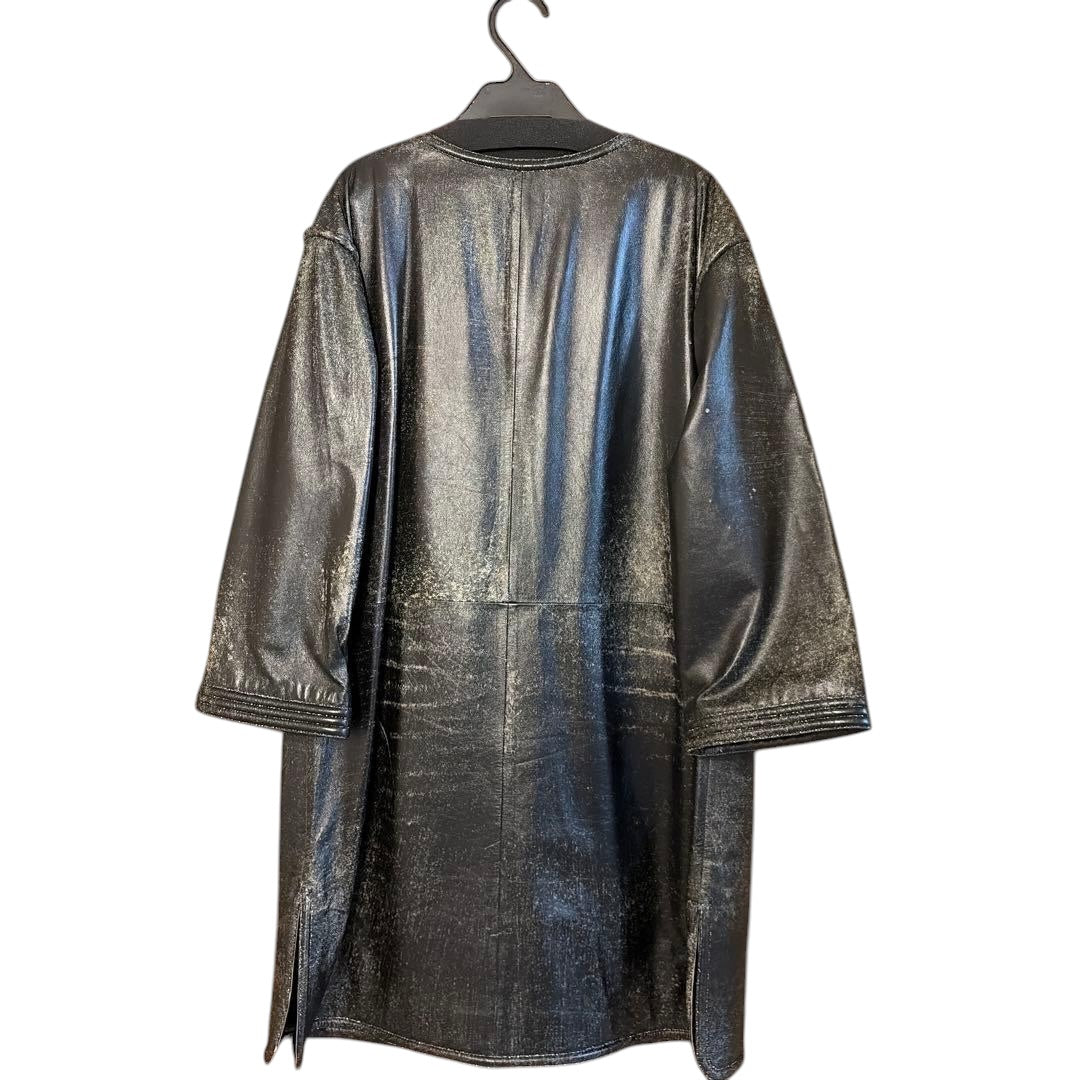 CHANEL Lambskin Leather Jacket Size 36