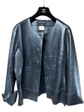 CHANEL Rare Lambskin Jacket Size 44
