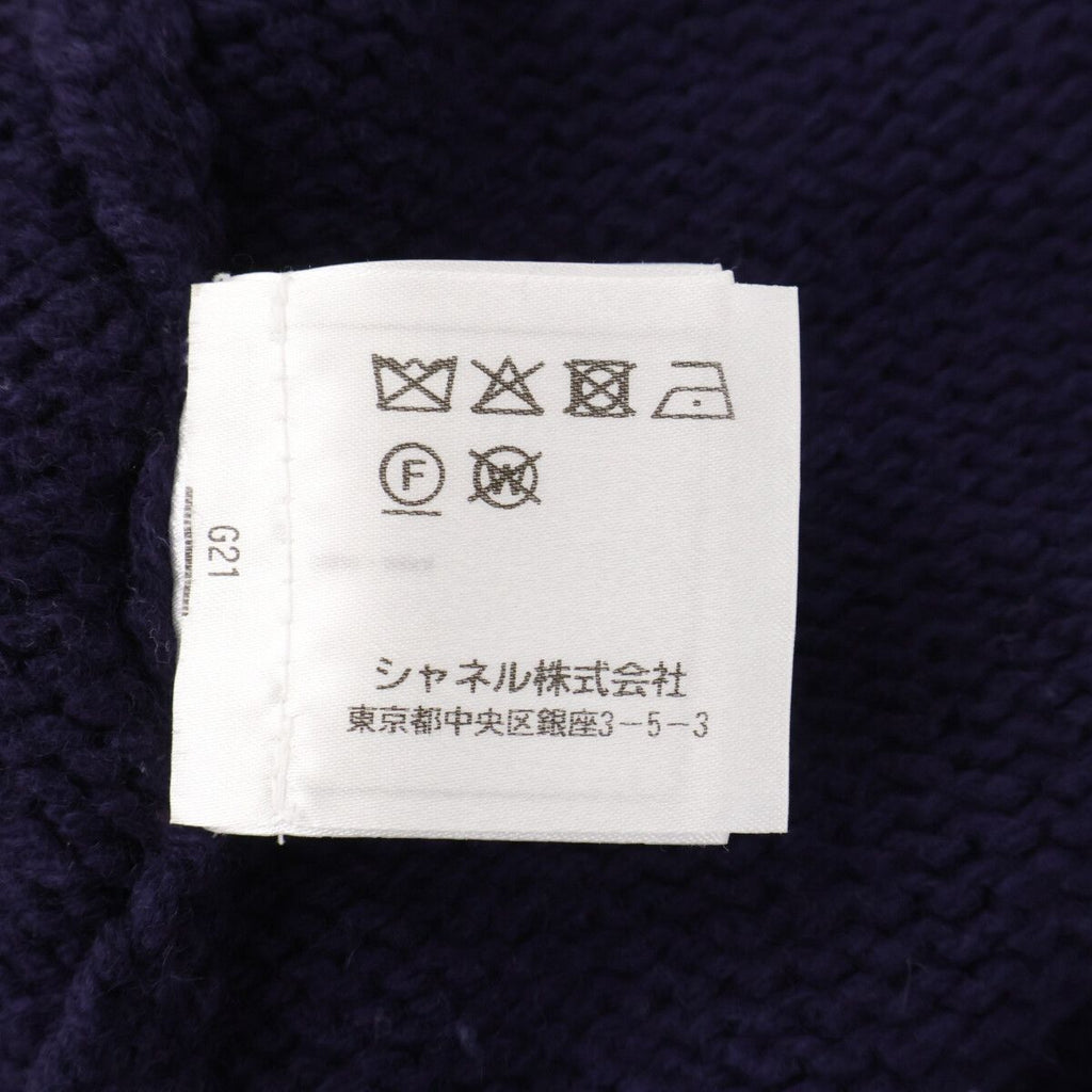CHANEL COCO NEIGE Wool Knit Cardigan P59762 Size 36