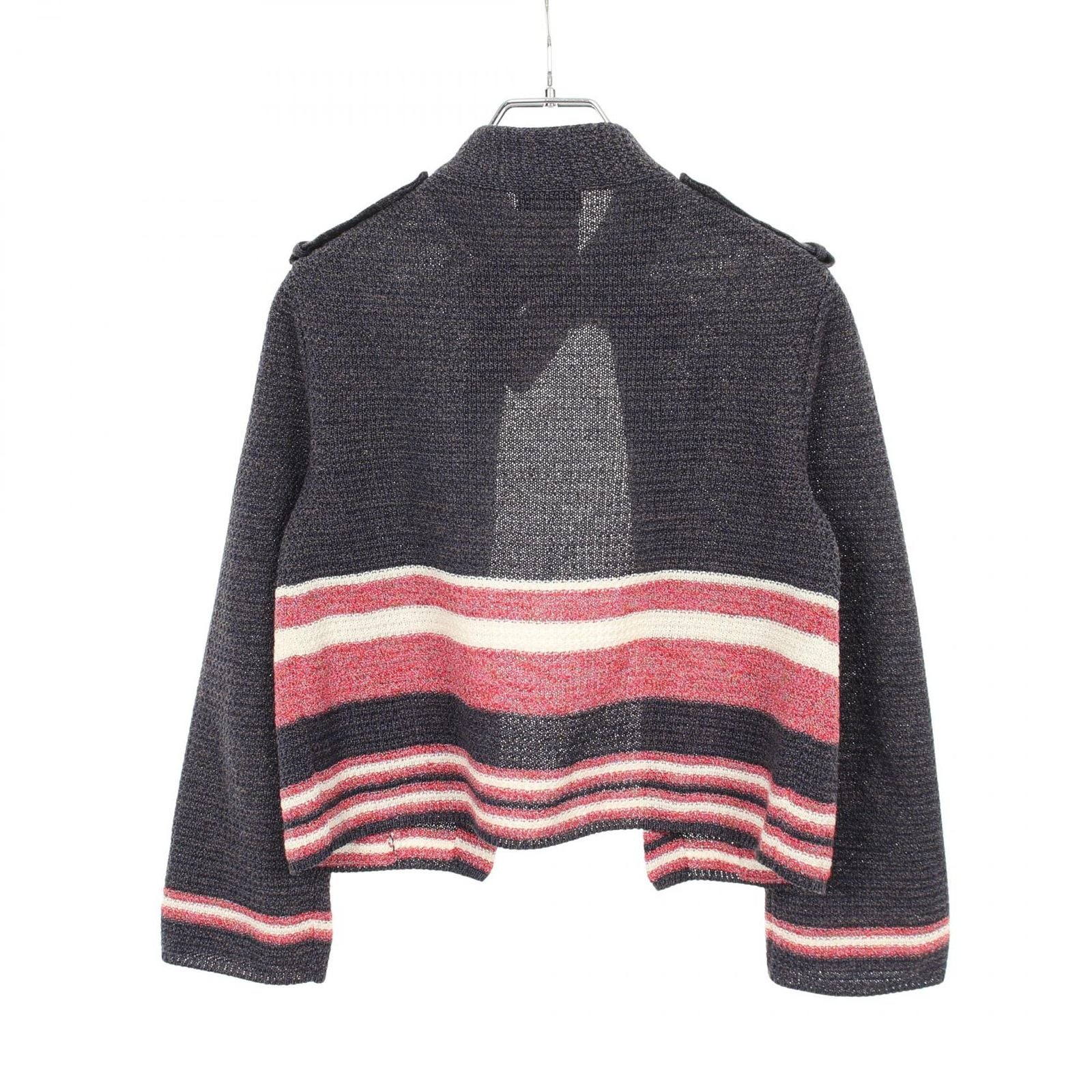 CHANEL Coco Mark Button Cardigan Size 36