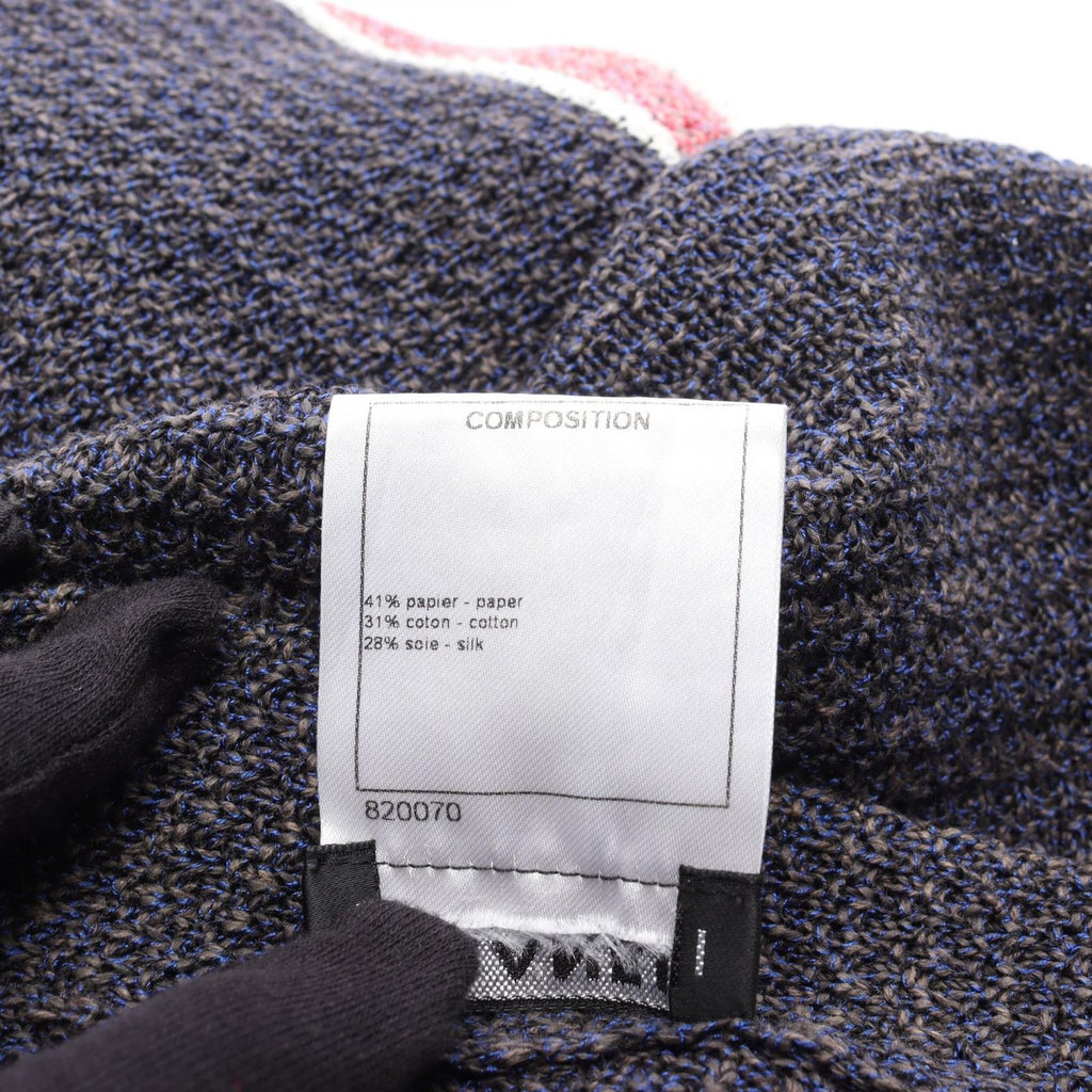 CHANEL Coco Mark Button Cardigan Size 36