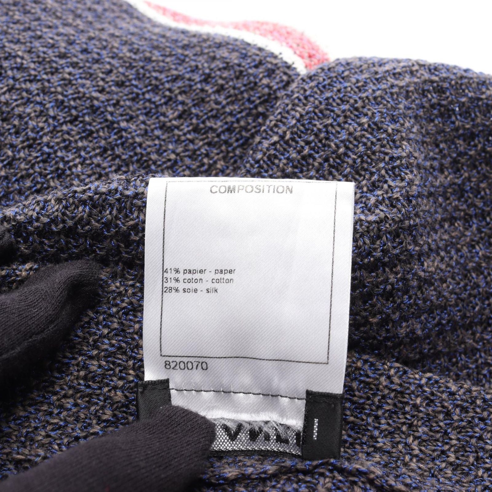 CHANEL Coco Mark Button Cardigan Size 36