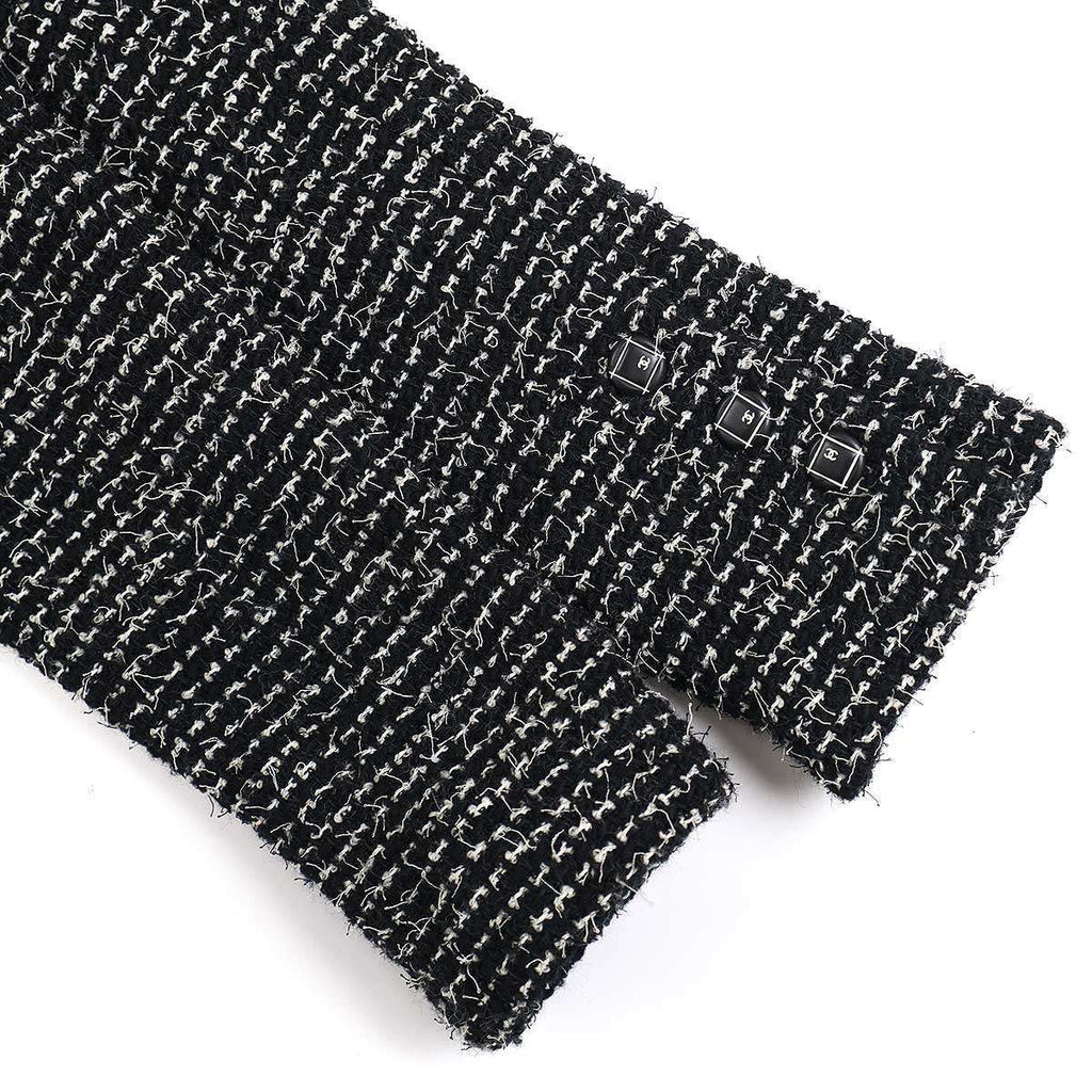 CHANEL 2003C ツイードジャケット ココボタン ブラック P20548V11528 サイズ 38
