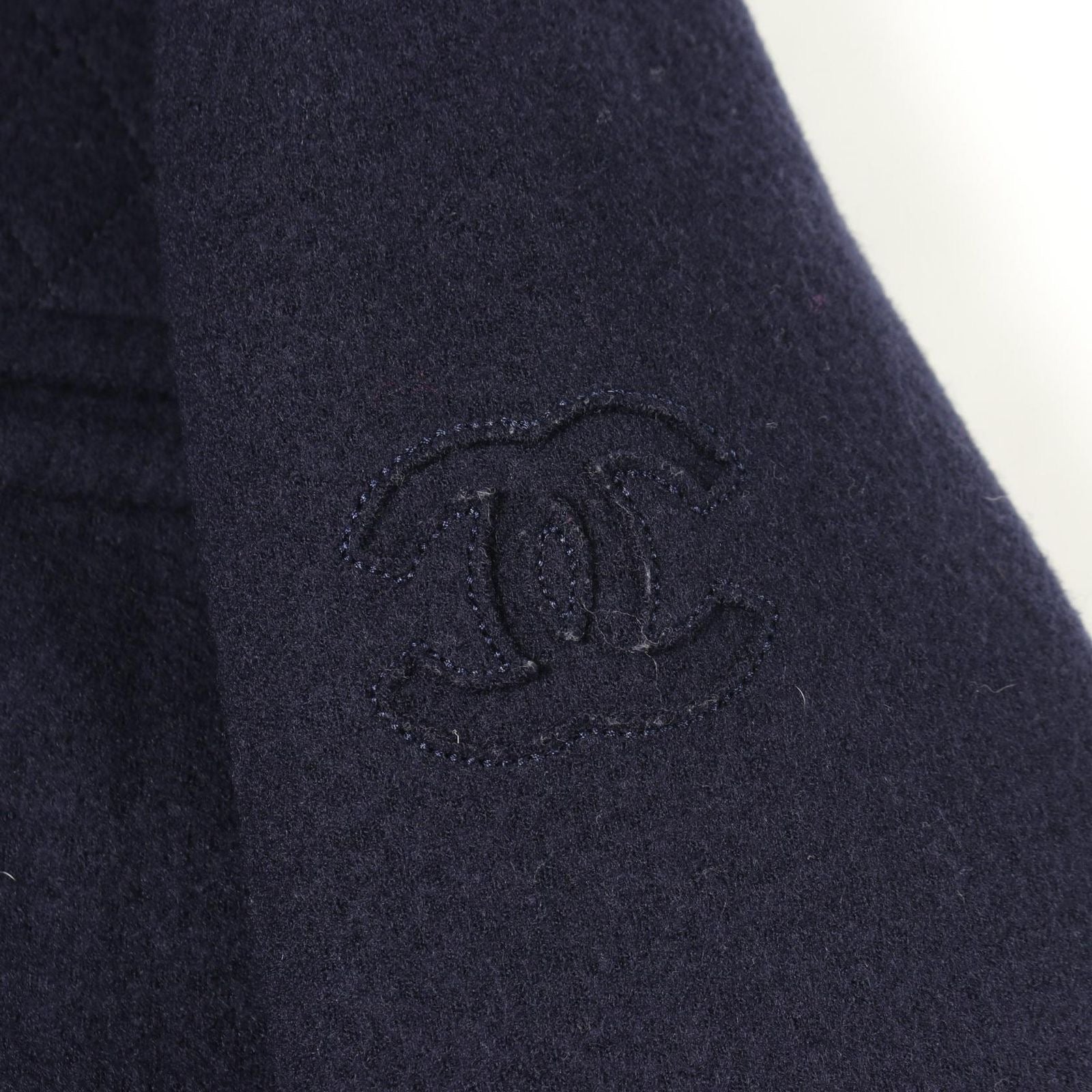 CHANEL CC Logo Blouson Size 38
